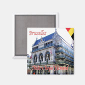 Aimant zBE014 BRUXELLES - Théâtre royal flamand (Recto/Verso)