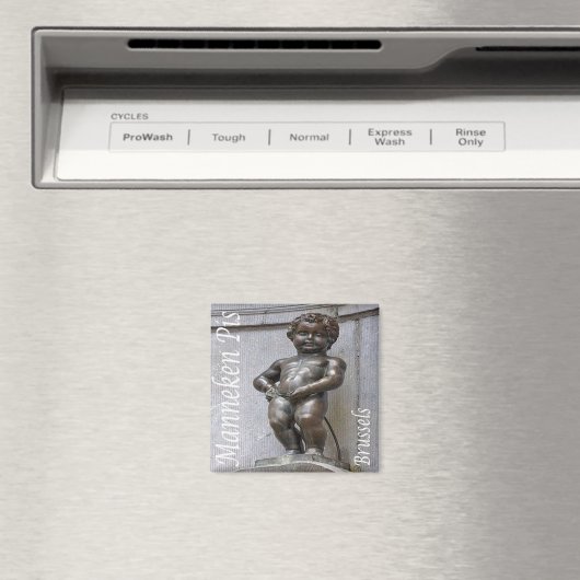 Aimant zBE046 MANNEKEN PIS Bruxelles Bruxelles, Frigo (In Situ (Lave-vaisselle))