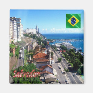Aimant zBR020 SALVADOR, Brazil, Bahia, Fridge