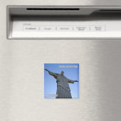 Aimant zBR039 RIO DE JANEIRO, Christ Rédempteur, Réfrigér (In Situ (Lave-vaisselle))