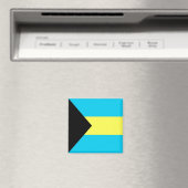 Aimant zBS001 BAHAMAS, Drapeau, Amérique, Réfrigérateur (In Situ (Lave-vaisselle))