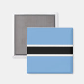 Aimant zBW001 BOTSWANA FLAG, Afrique, Frigo (Recto/Verso)