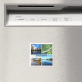 Aimant zCA008 Mosaïque VANCOUVER, Canada, Amérique, Fridg (In Situ (Lave-vaisselle))