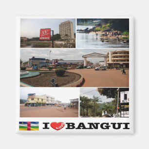 Aimant zCF004 BANGUI, République centrafricaine, Fridge