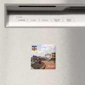 Aimant zCF009 BANGUI, République centrafricaine, Fridge (In Situ (Lave-vaisselle))