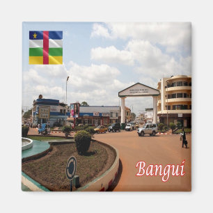 Aimant zCF009 BANGUI, République centrafricaine, Fridge
