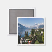 Aimant zCH016 MINUSIO Suisse - Réfrigérateur (Recto/Verso)