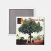 Aimant zCM007 WASA N.P. Camerron, Afrique, Fridge (Recto/Verso)