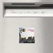 Aimant zCM019 DOUALA, Cameroun, Afrique, Frigo (In Situ (Lave-vaisselle))