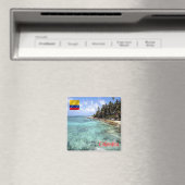 Aimant ZCO008 COLOMBIE, Archipel de San Andrés, Fridge (In Situ (Lave-vaisselle))