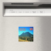 Aimant zCR010 COSTA RICA, Volcan Orosì, Amérique, réfrigé (In Situ (Lave-vaisselle))