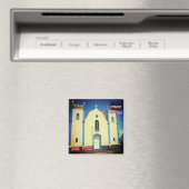 Aimant zCV004 BOA VISTA, Eglise de Père Noël Isabel, Frig (In Situ (Lave-vaisselle))