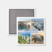 Aimant zCY004 AYIA NAPA Chypre - Frigo (Recto/Verso)