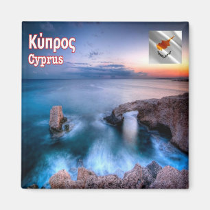 Aimant zCY030 AGIA NAPA Chypre, réfrigérateur