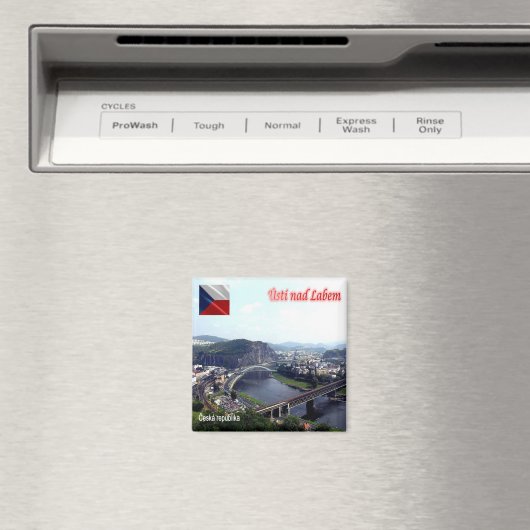 Aimant zCZ009 ÚSTÍ NAD LABEM République tchèque, Fridge (In Situ (Lave-vaisselle))