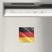 Aimant zDE002 ALLEMAND agitant DRAPEAU, Allemagne, Fridge (In Situ (Lave-vaisselle))