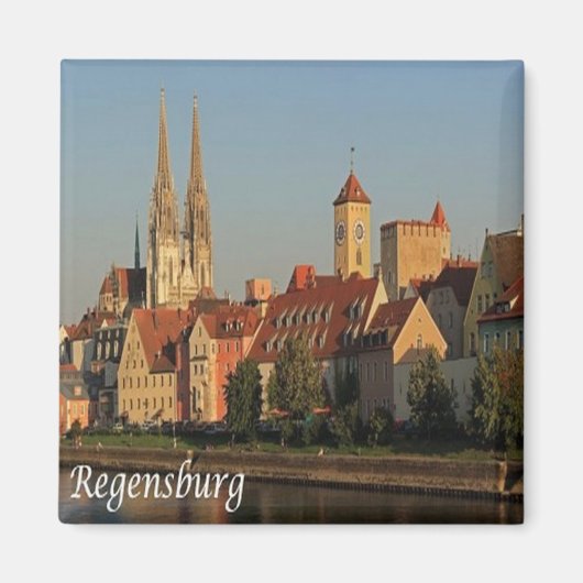 Aimant zDE007 REGENSBURG Allemagne, Fridge (Devant)
