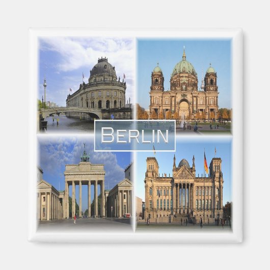 Aimant zDE018 BERLIN Allemagne, Fridge (Devant)