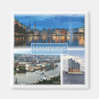 Aimant zDE021 HAMBURG Allemagne, Fridge