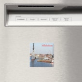 Aimant zDE046 WILHELMSHAVEN PORT Iles frisonnes, Fridge (In Situ (Lave-vaisselle))