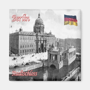 Aimant zDE071 BERLIN City Palais Allemagne, Fridge