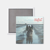 Aimant zDE095 SÜDFALL FAIBLE TIDE Îles frisonnes - Fridge (Recto/Verso)