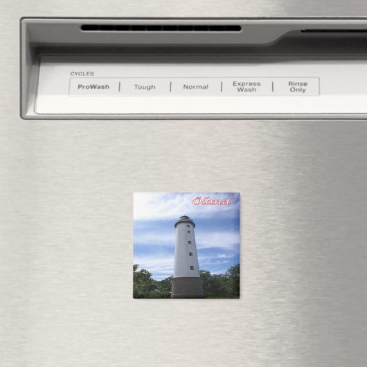 Aimant zDE096 ÖLAND LIGHTHOUSE Îles frisonnes, Fridge (In Situ (Lave-vaisselle))
