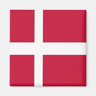 Aimant zDK001 DRAPEAU DANOIS, Danemark, réfrigérateur