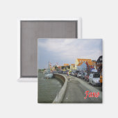 Aimant zDK011 FANO front de mer Îles frisonnes - Danemark (Recto/Verso)