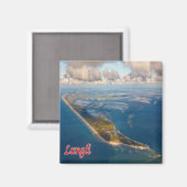 Aimant zDK012 LANGLI Frisian Islands Danemark - Fridge (Recto/Verso)