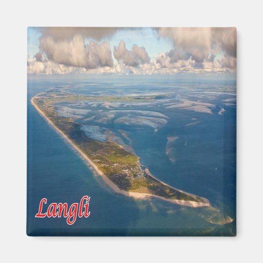 Aimant zDK012 LANGLI Frisian Islands Danemark - Fridge (Devant)