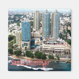 Aimant zDO006 SANTO DOMINGO, Malecon Centre, Réfrigérateu