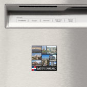 Aimant zDO009 SANTO DOMINGO, République Dominicaine, Frid (In Situ (Lave-vaisselle))