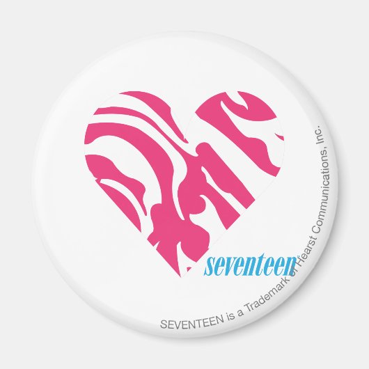 Aimant Zebra Magenta 2 (Devant)