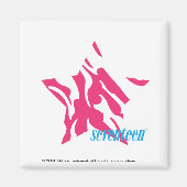 Aimant Zebra Magenta 4 (Devant)