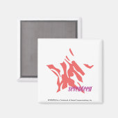 Aimant Zebra Pink 3 (Recto/Verso)