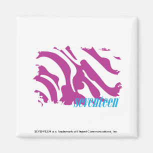 Aimant Zebra Purple 3