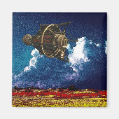 Aimant Zebra Space Patrol (Devant)