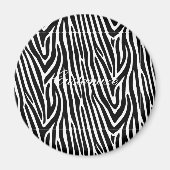 Aimant Zebra Stripes Motif Thunder_Cove (Devant)