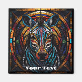 Aimant Zèbre de la mosaïque (Devant)