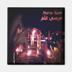 Aimant zEG036 MARSA ALAM, Mer Rouge, Égypte, Afrique, Réf