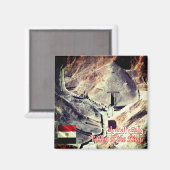 Aimant zEG040 VALLÉE DU ROI, Egypte, Afrique, Réfrigérate (Recto/Verso)