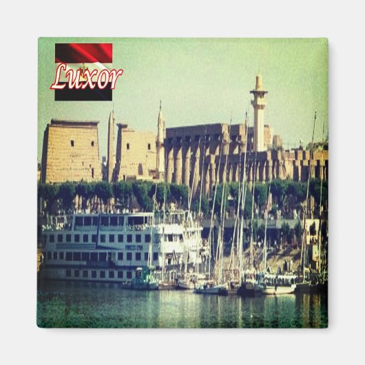 Aimant zEG049 LUXOR, EGYPTE, Afrique, Réfrigérateur (Devant)