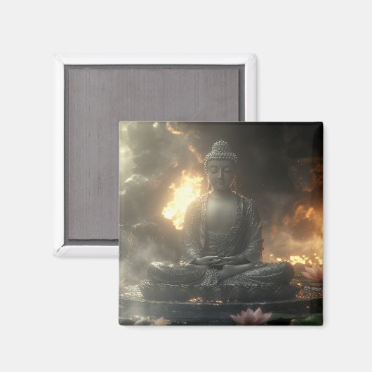 AIMANT ZEN - BUDDHISM - MEDITATION (Recto/Verso)