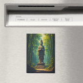 Aimant Zen dans la Grove de Bambou (In Situ (Lave-vaisselle))