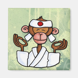 Aimant zen de singe
