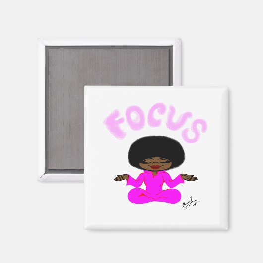 Aimant Zen-Sista - Focus (Recto/Verso)