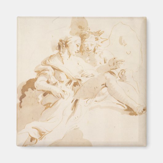 Aimant Zephyr et Flora (Devant)