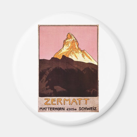 Aimant Zermatt Suisse (Devant)