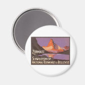 Aimant Zermatt Suisse (Recto/Verso)